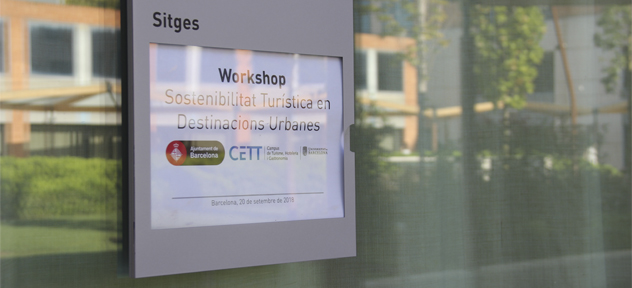 Fotografia de: Celebració del Workshop ‘Sostenibilitat turística en destinacions urbanes’ | CETT
